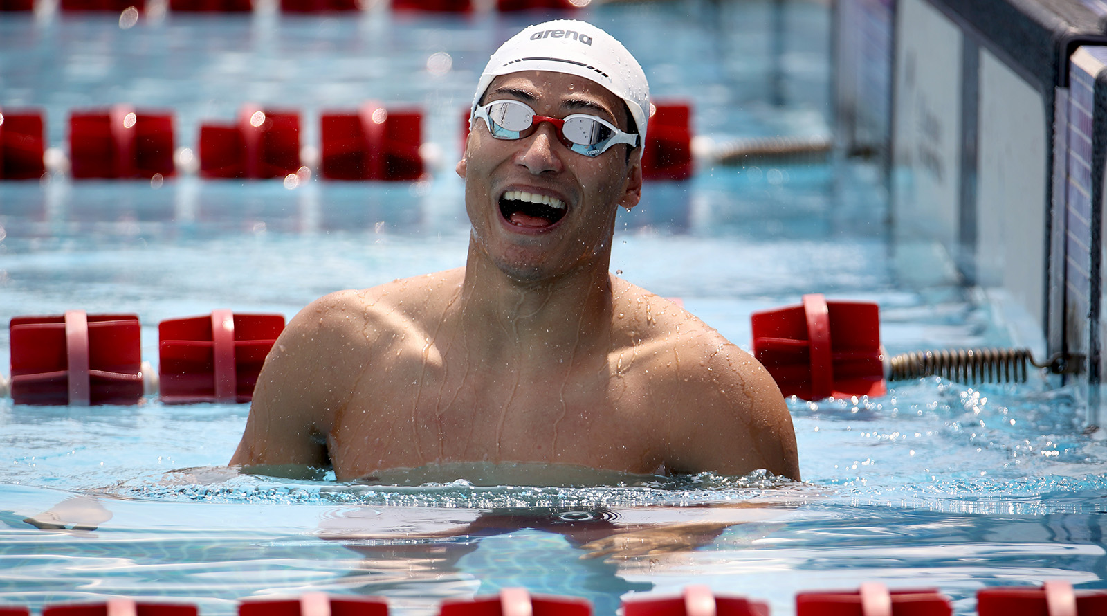 Erick Gordillo, ATLETA de natación.