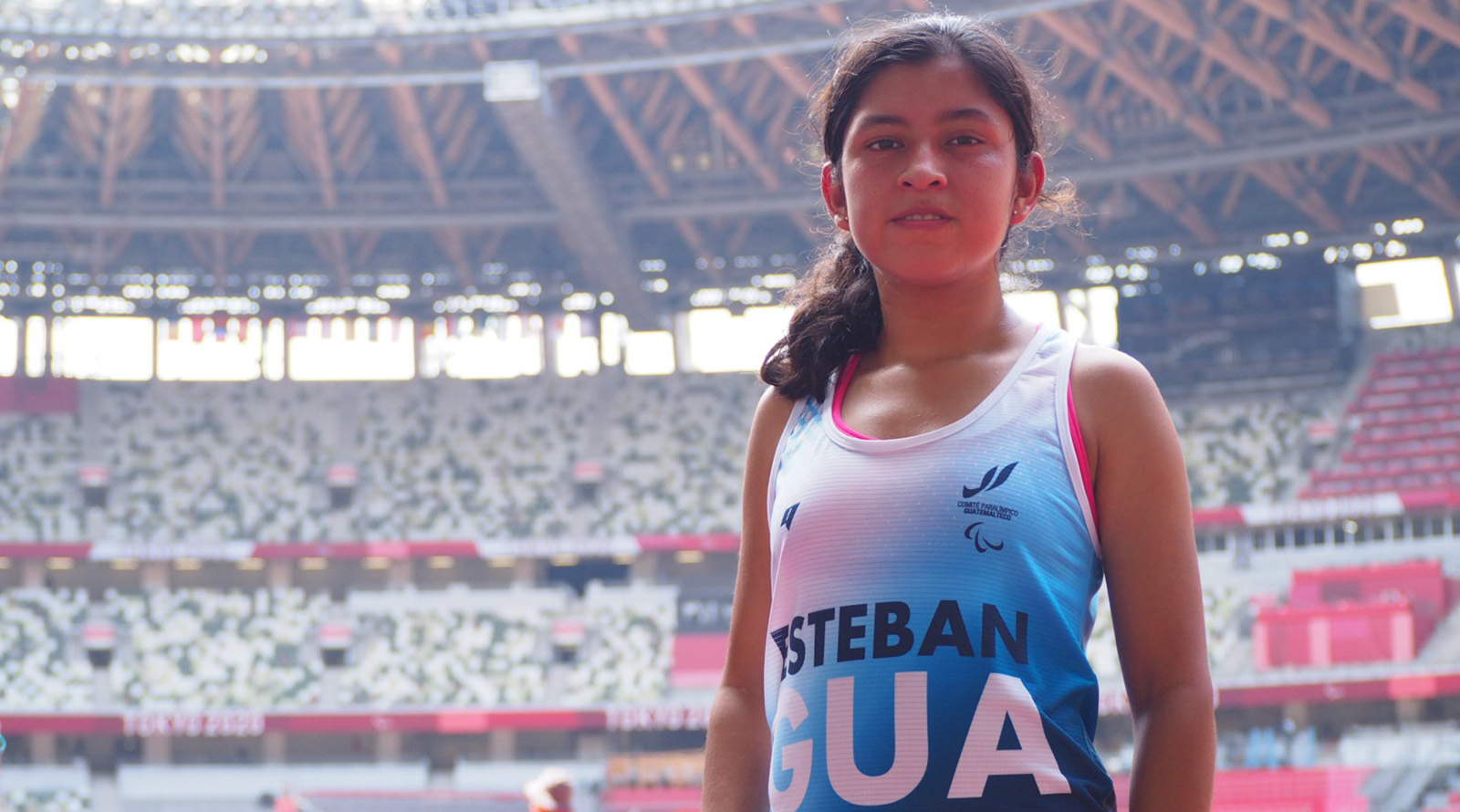 Ericka Esteban, para atleta, para atletismo