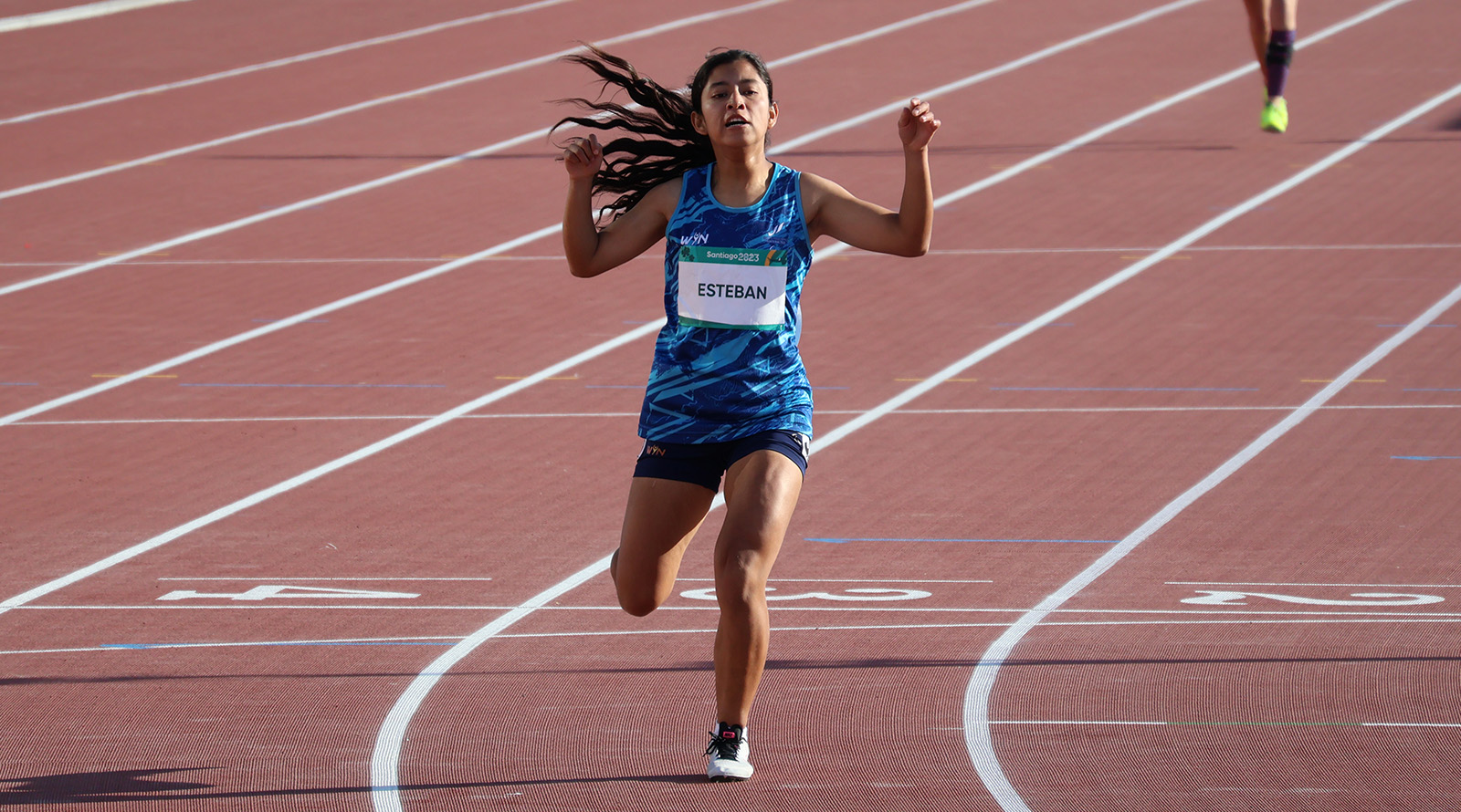 Ericka Esteban, para atleta de para atletismo