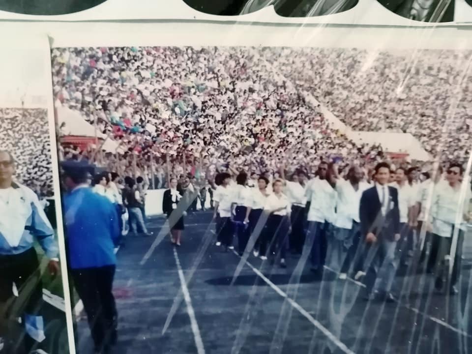 IV juegos deportivos Centroamericanos, Tegucigalpa 1990.