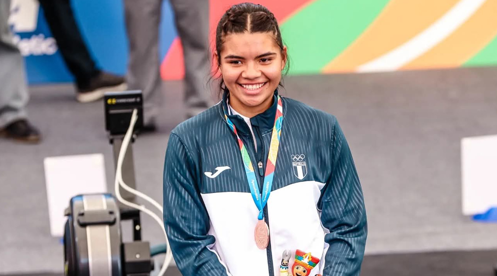 Nicolle Eugenia González Trujillo, atleta de la de federación nacional de Remo y Canotaje
