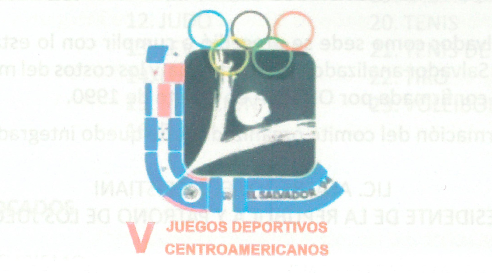 V Juegos Centroamericanos San Salvador 1994. Si estuviste en El Salvador en diciembre de 1994,