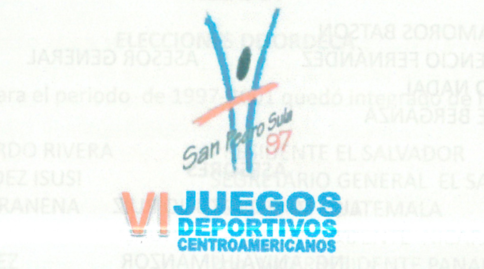VI juegos centroamericanos