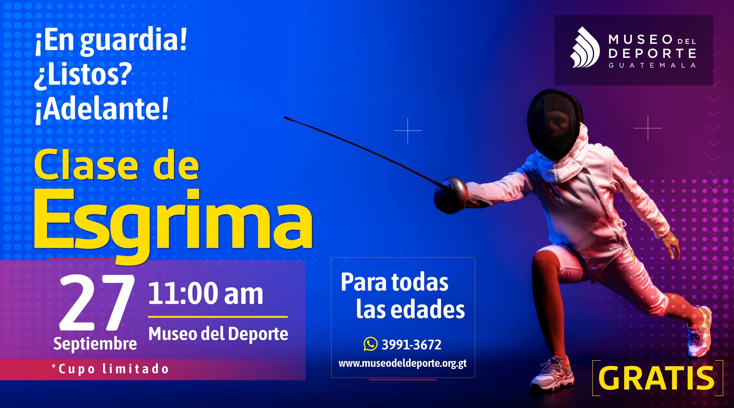 Clase de Esgrima