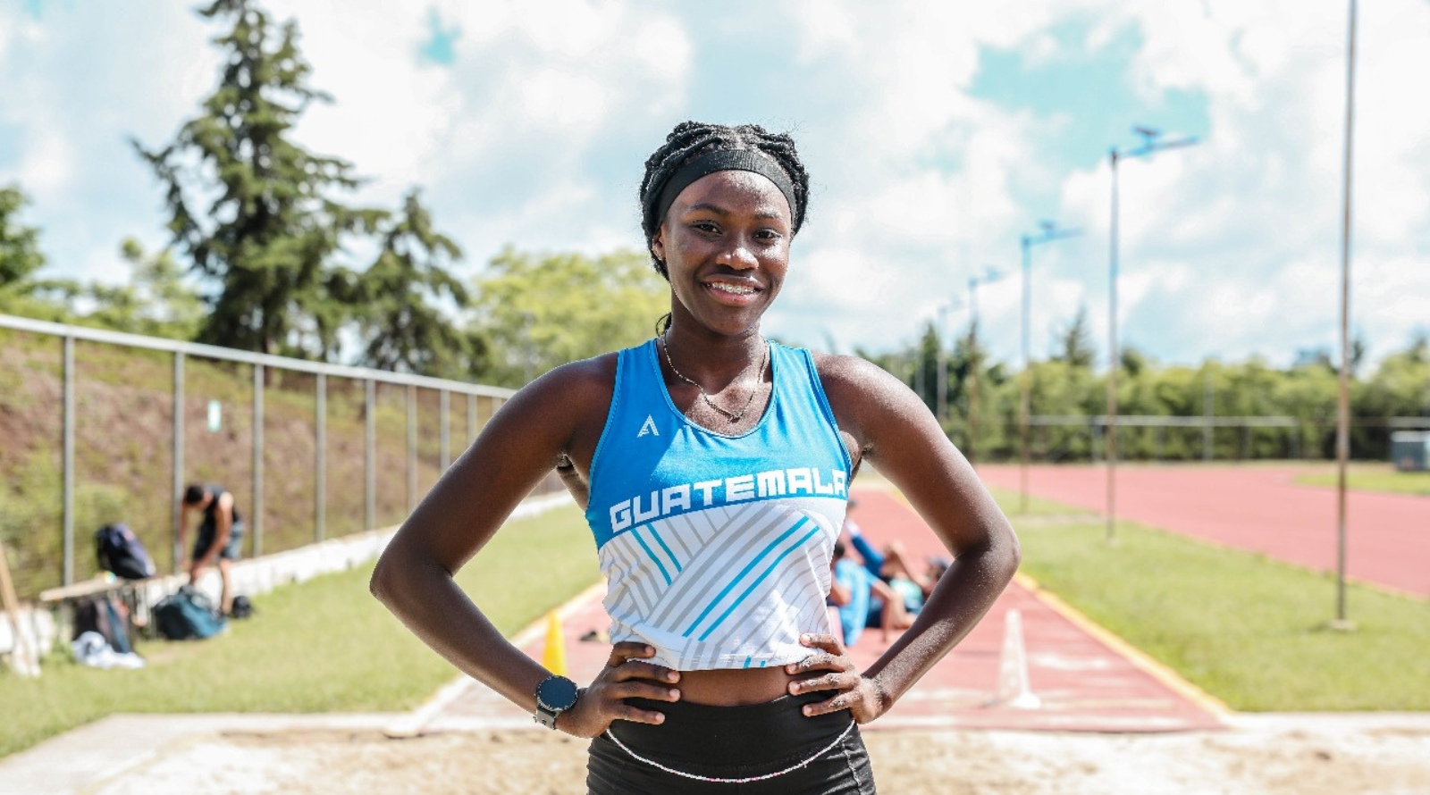 Danisha Chimilio Ávila descubrió que el atletismo