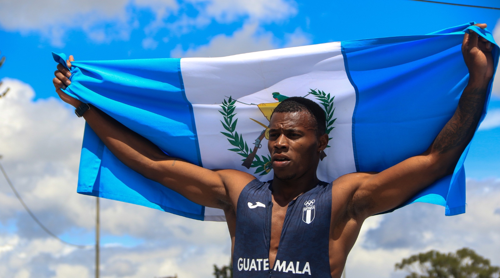 Guillermo Alfonso Rivas Flores atleta de atletismo