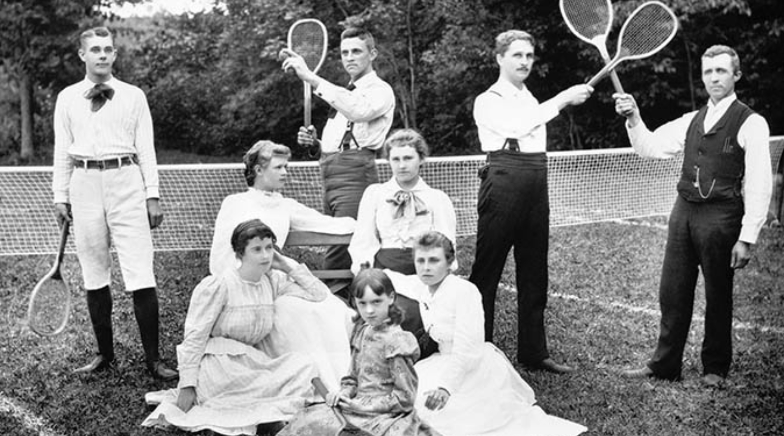 Historia del tenis de campo