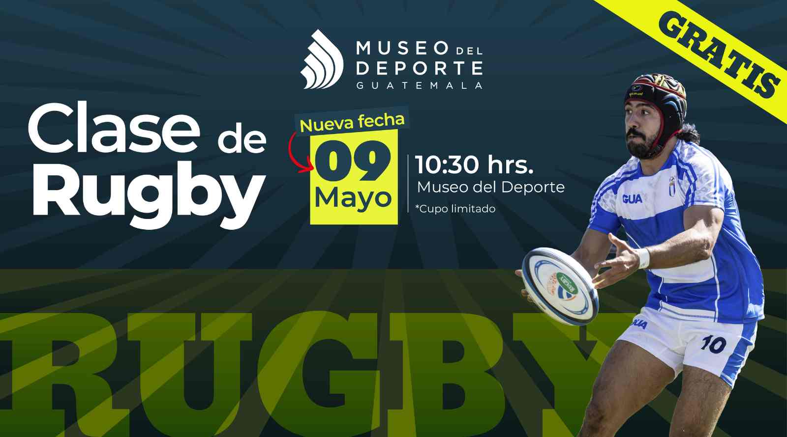 fecha nueva, clase de Rugby