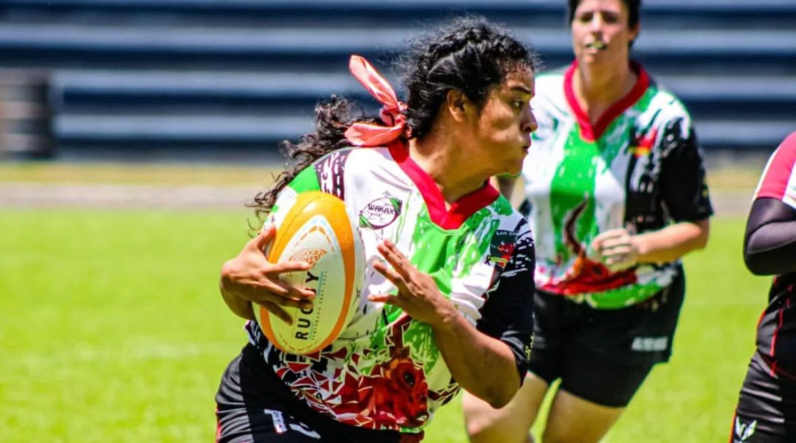 Martika Alvarado, atleta guatemalteca de Rugby