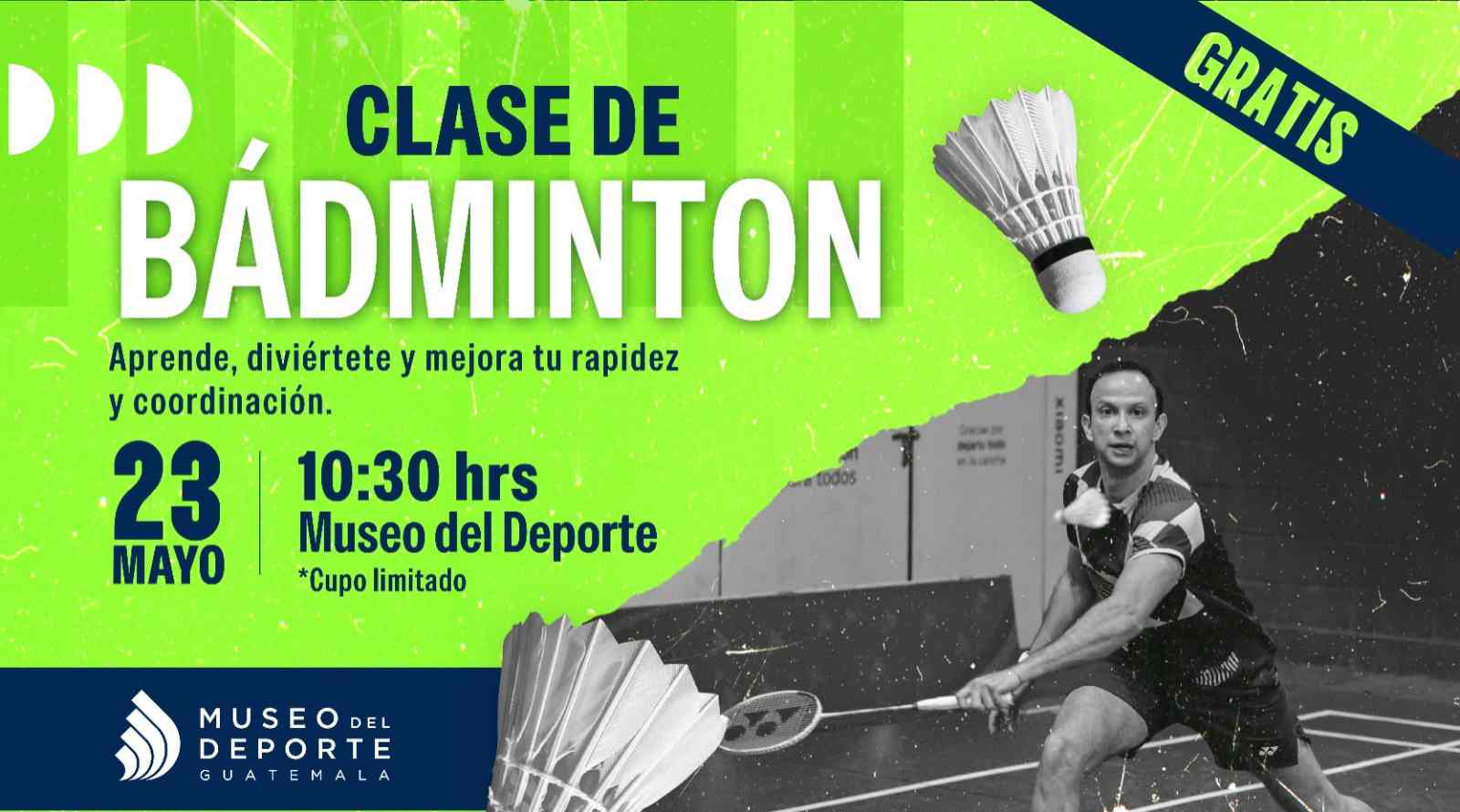 Clase de Bádminton, mayo 2026