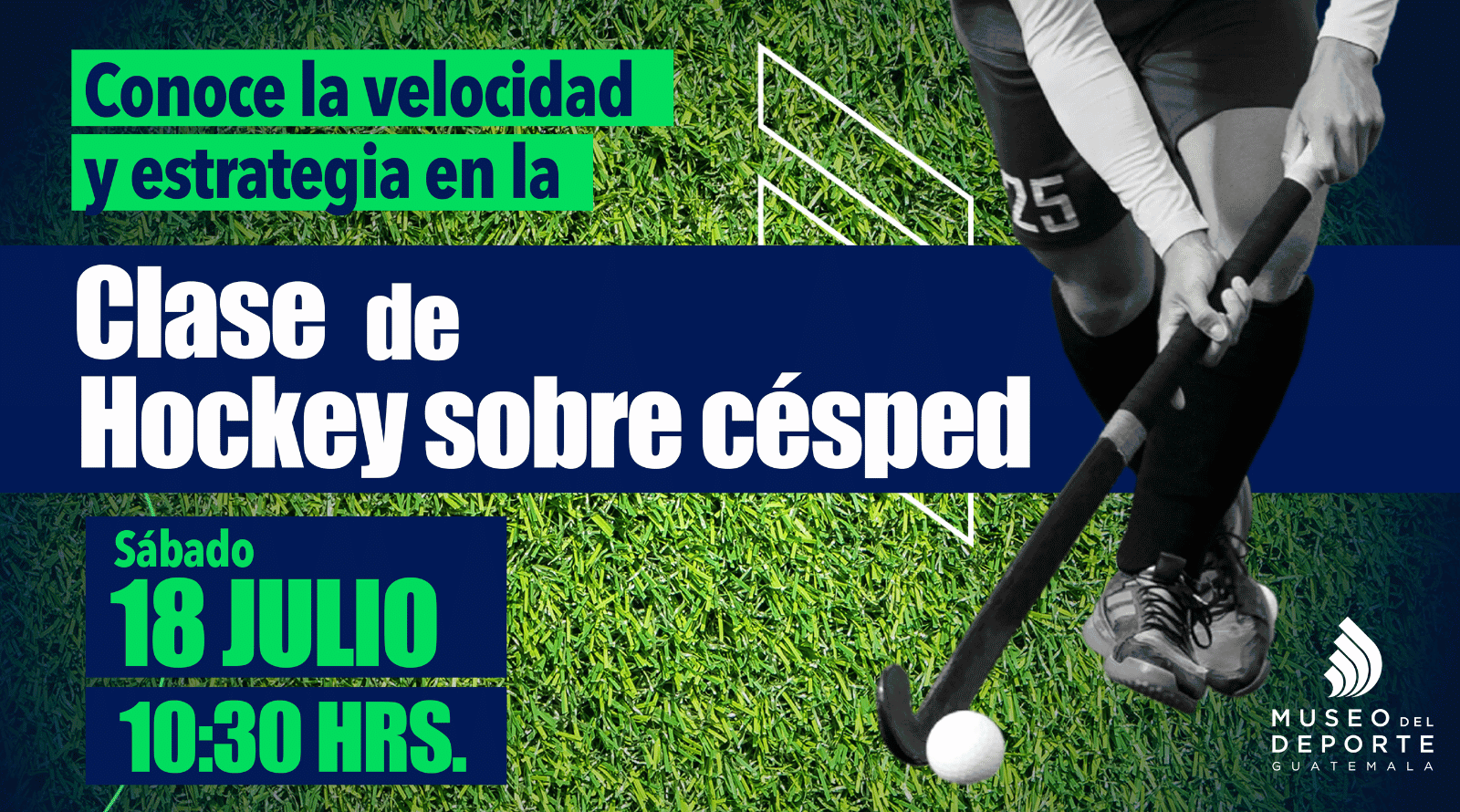 🏑 Hockey sobre Césped | Clase Gratuita - Julio 2026