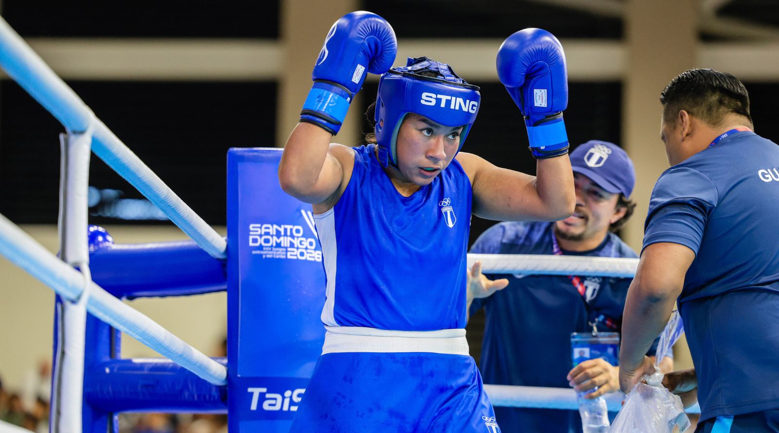 Maria Victoria Chiroy, atleta guatemalteca de boxeo
