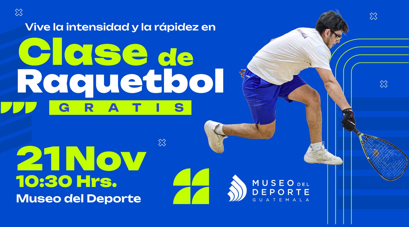 Clase de raquetbol noviembre 2026